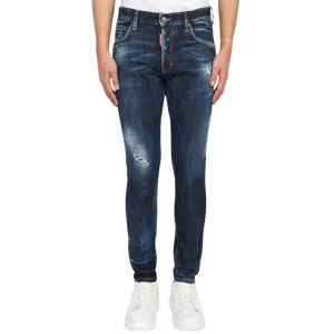 Dsquared2 Super Twinky Jean effen blauwe jeans