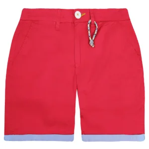 Pepe Jeans Douglas Regular Fit Chino Korte Broek Rood Heren Broek PM800744 254