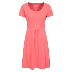 Mountain Warehouse Dames/Dames Essentials Lora Effen Rokjesjurk (Koraal)