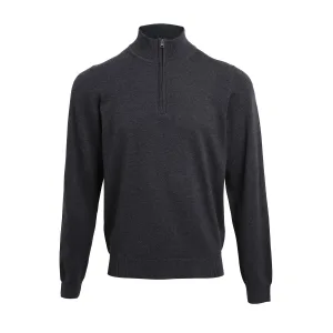 Premier Herenrits sweatshirt met halsopening (Houtskool)