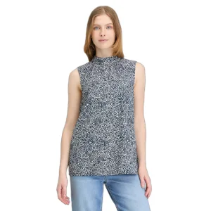 Mouwloze damesblouse met print Ragwear Angyc