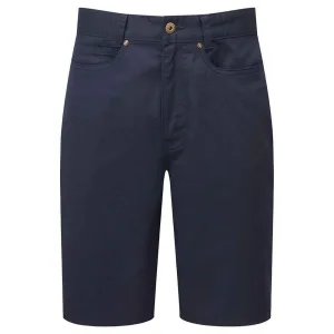Premier Heren Performance Chino Casual Shorts (Marine)