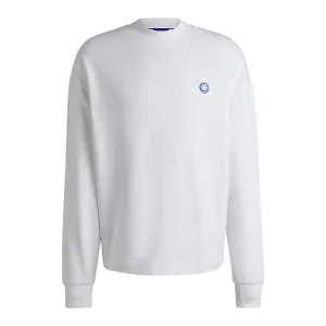 Men’s Hugo Ninnyo Crewneck Sweatshirt in White
