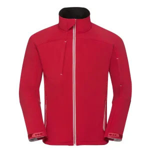 Russell Heren Bionic Softshell Jacket (Klassiek rood)
