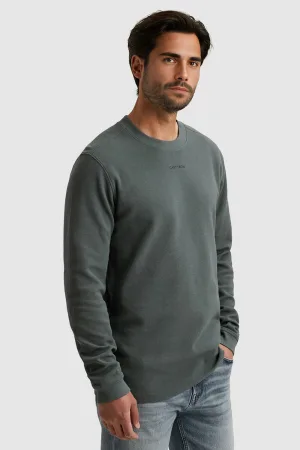 Cast Iron Longsleeve Grijs heren