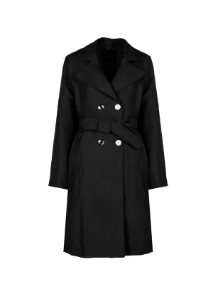 Pinko Trenchcoat Tandil Vrouw zwart