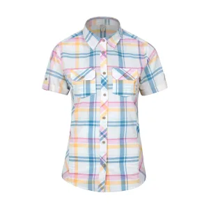 Mountain Warehouse Dames/Dames Katoenen Vakantie Shirt (Wit)
