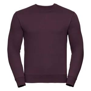 Russell Heren Authentieke Sweatshirt (Slimmer Cut) (Bourgondië)