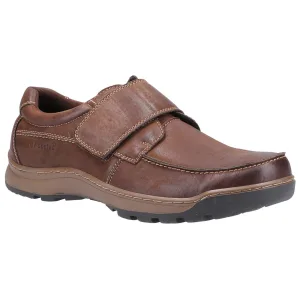 Hush Puppies Heren Casper Leren Schoenen (Bruin)