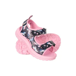 Mountain Warehouse Sand Unicorn sandalen voor kinderen/Kinderen (Paars)