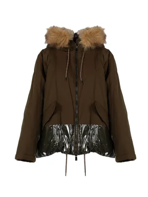 Pinko jas Circus Parka Vrouw groen