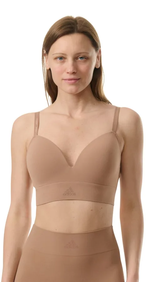 adidas Sportswear Beugelloze-bh Sport Active Seamless Micro Stretch elastische onderbusteband, zonder beugel