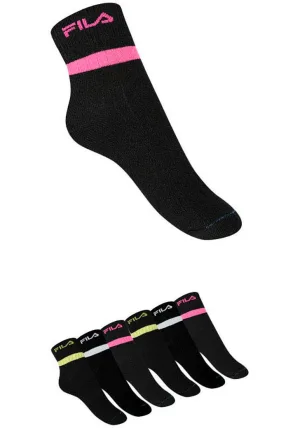 Fila Korte sokken JUNIOR GIRL QUARTER SOCKS (6 paar)
