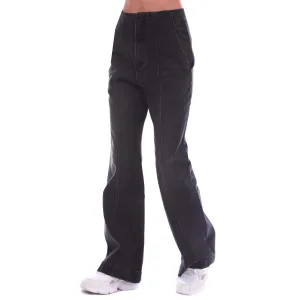 Dames Hugo Galese Cargo Washed Jeans in Grijs