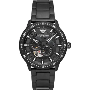 Emporio Armani Mario Heren Zwarte Horloge AR60054