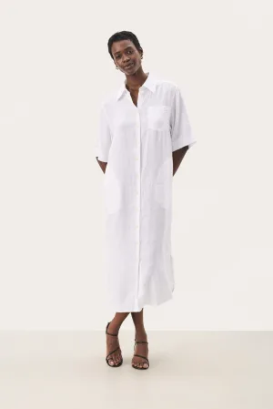 Jurk Loose fit Bright White