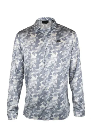 Philipp Plein Overhemd Grijs