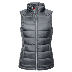 Russell Dames/Dames Nano Gewatteerde Bodywarmer (IJzergrijs)