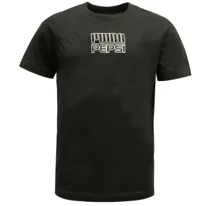 Puma Pepsi X Heren Tee Top Zwart T-Shirt 579265 03 A78E