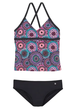 s.Oliver RED LABEL Beachwear Tankini met coole print
