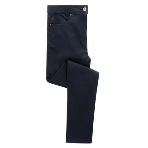 Premier Vrouwen/dames Performance Chino Jeans (Marine)
