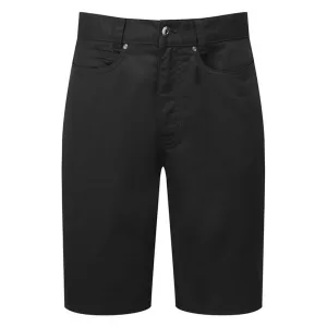 Premier Heren Performance Chino Shorts (Zwart)