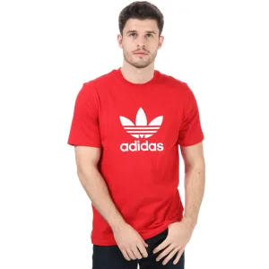 Men’s adidas Originals Trefoil T-Shirt in Red