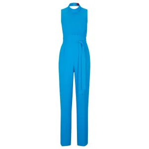 Hugo Kisuse jumpsuit voor dames in blauw
