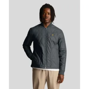 Lyle & Scott marineblauw kort lichtgewicht jack