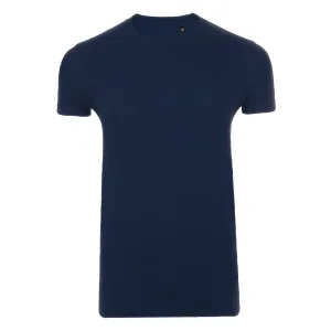 SOLS Heren Imperial Slim Fit T-Shirt met korte mouwen (Franse marine)