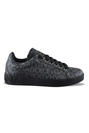Dolce&Gabbana Portofino Sneakers Zwart