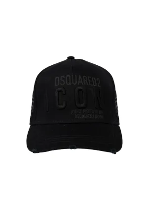 Dsquared2 Baseball pet ICON Mannen zwart