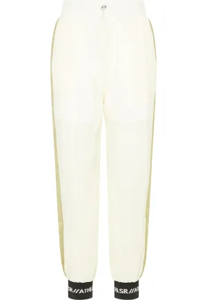 Mymo Sweatpants Dames olijf wol wit