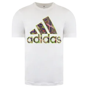 Adidas Badge Of Sport Heren Wit T-Shirt