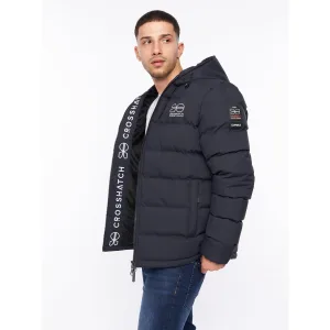 Crosshatch Heren Pitsburg Jacket (Marine)