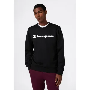 Champion Hoodie BASICS Fleece Crewneck Sweatshirt Large Logo (1-delig)