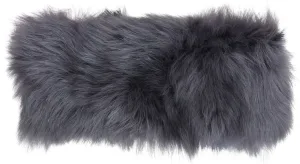 Dames Toscana 100% schapenvacht lederen hoofdband