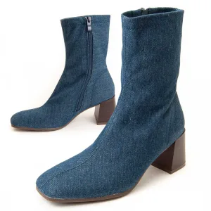 Montevita Heel Enkelboot Buonavitta4 In Blauw