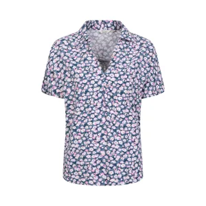 Mountain Warehouse Dames/Dames Valleta Floral Shirt met Korte Mouwen (Grijs)