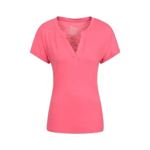 Mountain Warehouse Dames/dames Skye Slub T-shirt (Roze)