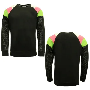 Reebok Dames RR Crew Neck Sweatshirt Trui Zwart S01460 A46A
