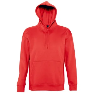 SOLS Slam Unisex Hooded Sweatshirt / Hoodie (Rood)