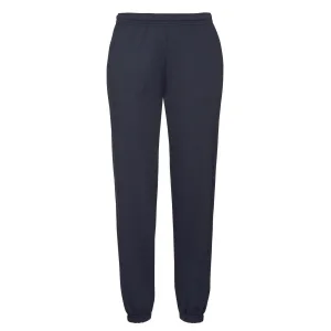 Fruit of the Loom Heren Elastische manchet Joggingbroek (Deep Navy)