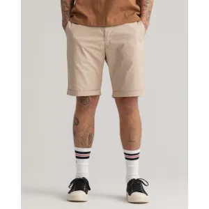 Men’s Gant Relaxed Fit Shorts in Sand