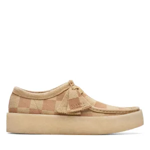 Clarks Wallabee Cup Suede herenschoenen in bruin