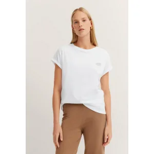 Bugatti T-shirt gemaakt van biologisch katoen