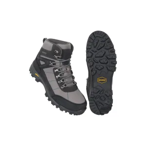 Mountain Warehouse Heren Storm Extreme Suede Waterdichte Wandelschoenen (Donkergrijs)