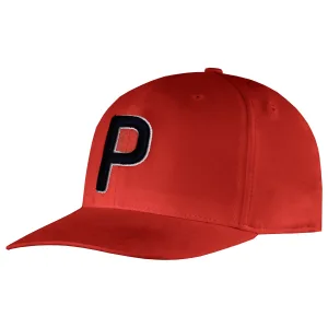 Puma P110 Verstelbare Hot Coral Heren Golf Cap 022537 29