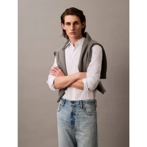 Calvin Klein Overhemd met lange mouwen LS SOLID STRETCH SLIM SHIRT