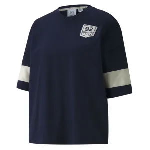 Puma x Selena Gomez Korte Mouw T-shirt Casual Tee Navy 597079 03